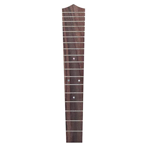 Kit de repuesto de diapasón de palisandro duradero para amantes del ukelele para entusiastas del ukelele(30 inches 297mm long)