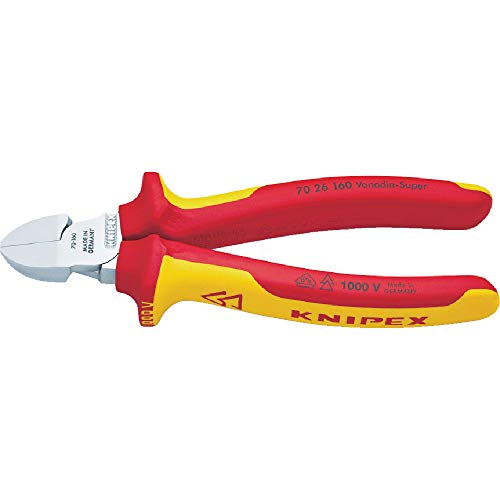 KNIPEX Alicate de corte diagonal aislado 1000V (160 mm) 70 26 160