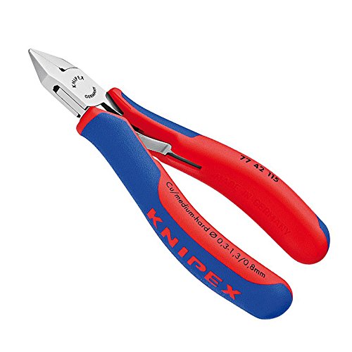 KNIPEX Alicate de montaje para electrónica (145 mm) 35 62 145 SB (cartulina autoservicio/blíster)