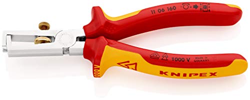 KNIPEX Alicate pelacables Con muelle de apertura universal aislado 1000V (160 mm) 11 06 160