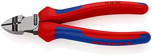 KNIPEX Alicates de corte diagonal con función de pelacables (160 mm) 14 22 160