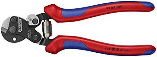 KNIPEX Cortacables para cable trenzado también para cables trenzados de alta resistencia (160 mm) 95 62 160