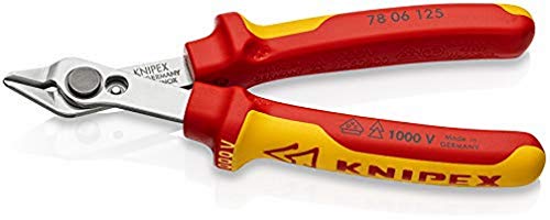 KNIPEX Electronic Super Knips VDE aislado 1000V (125 mm) 78 06 125