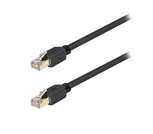 König KNC85210E10 FTP - Cable de red (cat. 6, conector RJ45, 1 m), color gris