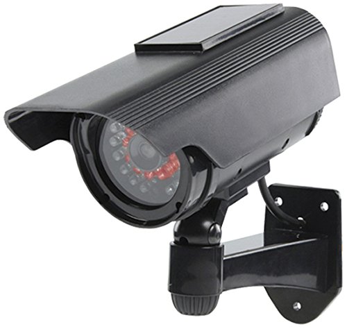 König SAS-DUMMYCAM90 Negro Bala cámara de Seguridad ficticia - Cámaras de Seguridad ficticias (Bala, Exterior, Negro, De plástico, IP44, Pared)