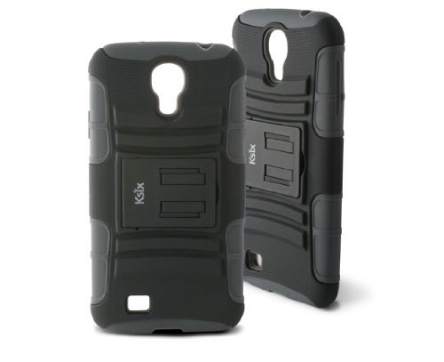 Ksix Adventure - Carcasa para Samsung Galaxy S4 I9505, negro