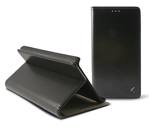 Ksix B0728FU20 - Funda Folio con Funcion Soporte y Cierre magnetico para Huawei Y5 II, Color Negro