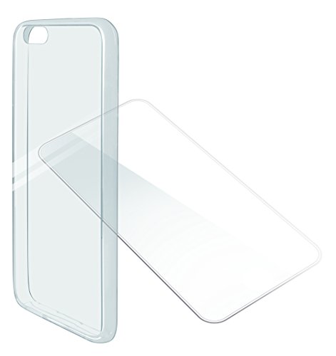 Ksix B0740PACK00 - Pack con Funda Flex Ultrafina y Protector de Pantalla (Transparente, Vidrio Templado, Resistencia 9H, para Huawei P10)