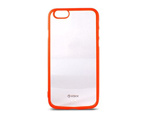 Ksix B0925CF07 - Funda para Apple iPhone 6, Color Rojo