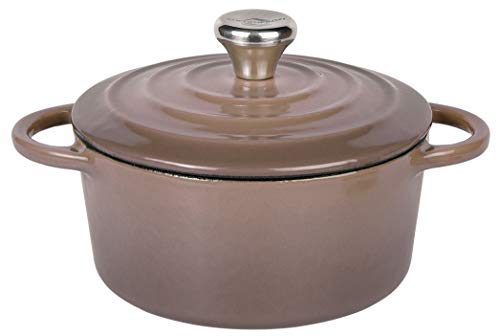 Küchenprofi Mini-Cocotte-401002010 Olla de hierro fundido, Acero Inoxidable, rojo