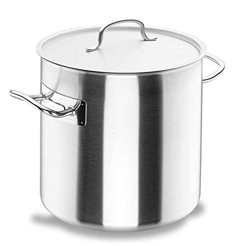 Lacor - 50132 - Olla Recta Con Tapa Chef Classic 32cm Inox