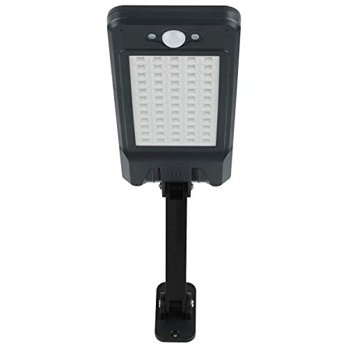 LHQ-HQ 60 LED Solar de la Calle de Pared de luz Regulable Lámpara sensores Movimiento Patio al Aire Libre con Control Remoto lámpara Solar a Prueba de Agua for el jardín