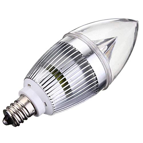 LHQ-HQ Bombilla LED de la lámpara E12 4.5W LED luz de la vela del bulbo 85-265V