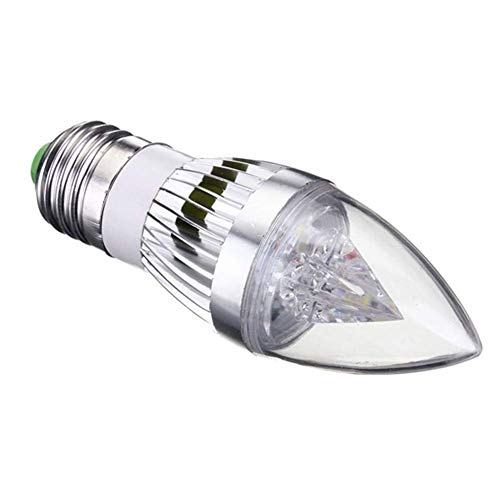 LHQ-HQ Bombilla LED E27 6W LED de la lámpara de luz de la vela del bulbo 85-265V