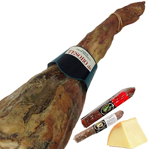 Lote Jamon Serrano Gran Reserva 6-6,5 kgs + queso + embutidos