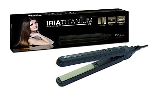 Miniplancha de Cabello Iria Titanium XS Italian Design