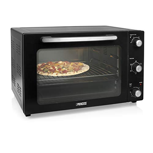 Princess 112759 - Horno de Convección, Volumen 55 litros, 2000 W, Negro