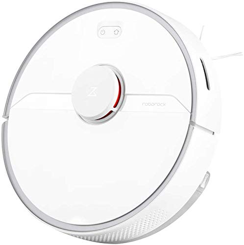 roborock S6 Pure aspirateur Robot con navegación Lidar, Limpieza selectiva de la habitación y Tanque de Agua Ajustable de 180 ml