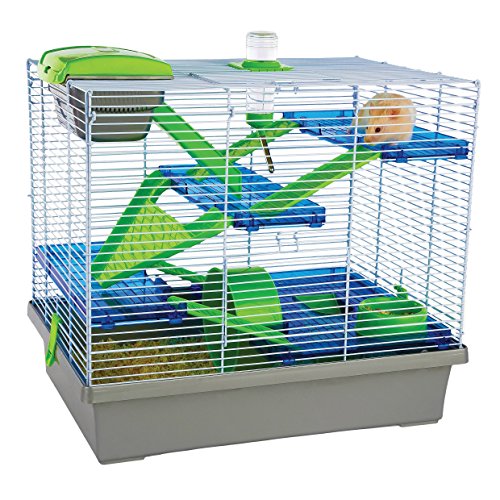 Rosewood Pico Hamster Cage, Extra Large, Silver