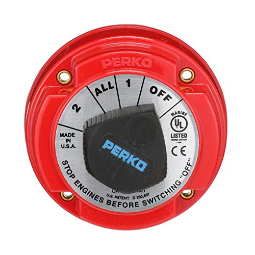 Seachoice 50-11501 Interruptor baterías sin bloqueo 1 a 2