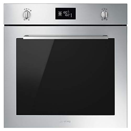 Smeg SFP6402TVX - Horno (Medio, Horno eléctrico, 70 L, 70 L, 50-280 °C, Pirolítico)