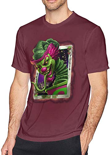 Supyach ICP Joker Card The Riddle Box - Camiseta de manga corta para hombre, algodón, cuello redondo, cómodo, diseño gráfico