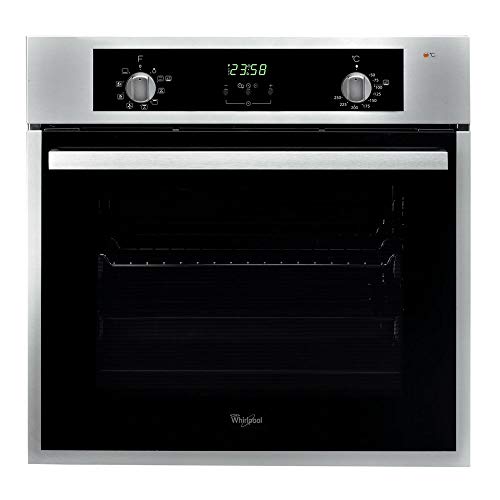 Whirlpool AKP 782 IX - Horno (Medio, Horno eléctrico, 65 L, 65 L, Hidrolítica, Negro, Acero inoxidable)