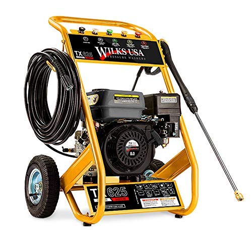 Wilks-USA TX625 Hidrolimpiadora de Alta Presión a Gasolina - 8.0HP 3950psi - 272Bar