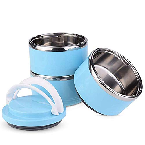 YOUTHINK Portable Comedero y Bebedero para Viaje Acero Inoxidable Bowl Kit para Perros y Gatos Cuenco para Agua y Comida Prueba de Derrames Contenedor de Alimentación para Viajes al Aire Libre