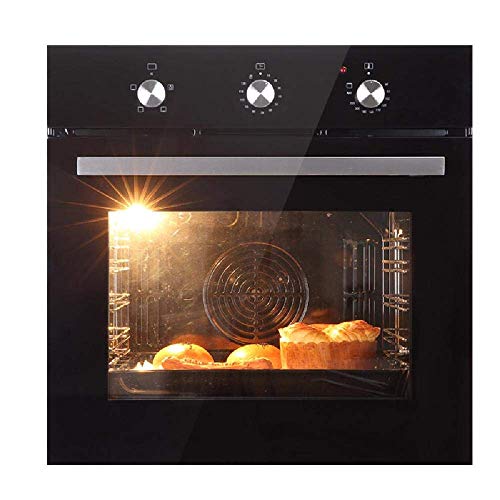 YXZQ Horno de Vapor por convección Horno eléctrico Incorporado 56L Utensilios de Cocina domésticos de Gran Capacidad 2270W, Control de Perilla 3 Modos de horneado/Tiempo Libre 10-120 Minutos, n