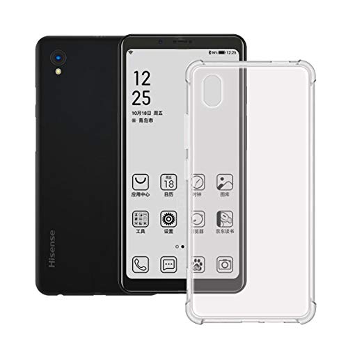 YZKJ Funda para Hisense A5 Transparente Carcasa Flexible Ultra Slim Soft Silicona TPU Suave Protectora Caso Case Shell Cover para Hisense A5 (5.84")