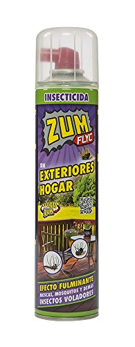 Zum Sin - Insecticida para exteriores - Moscas, mosquitos y demás insectos voladores - 400 ml