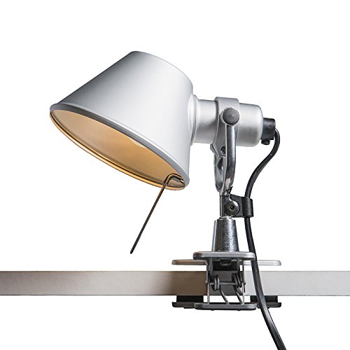 Artemide Diseño ARTEMIDE Tolomeo Micro Pinza aluminio Redonda Adecuado para LED Max. 1 x 60 Watt