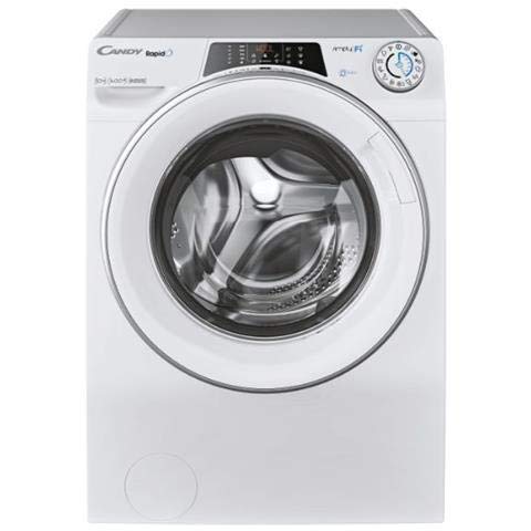 Candy - Lavadora estándar RO14104DWMSE / 1-S RapidÓ Mix Power System 10 kg Clase A+++ Centrifugado 1400 rpm.