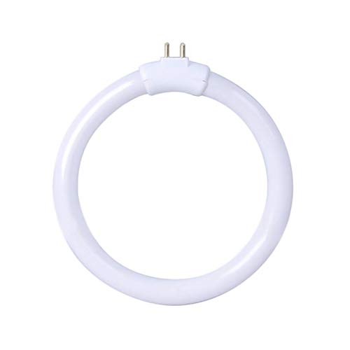 circulor-123 Lámpara Fluorescente Tubo de Anillo Lámpara de Anillo LED Lámpara Fluorescente Redonda Interior Dormitorio Luz Redonda Portátil, hogar Lámpara Fluorescente Redonda 11W T4 Tubo Redondo