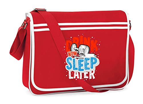 Drink Now Sleep Later - Bolso bandolera para el hombro