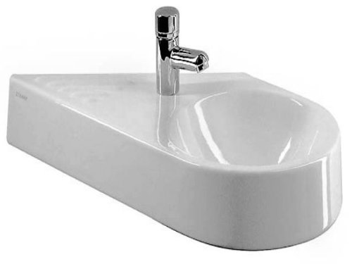 Duravit 0765650000 Lavabo Fregadero de Pared Cerámico - Lavabos (Fregadero de Pared, Cerámico, Blanco, 645 mm)