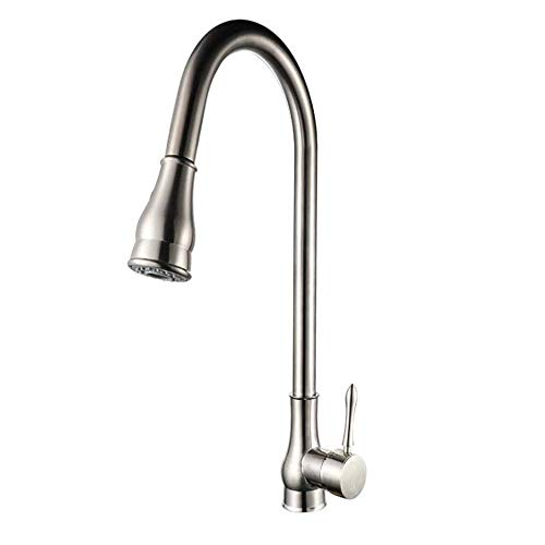 HMQQ Grifo de Lavabo Baño Grifo, Cocina Grifo del Fregadero, sofá, Plato de Grifo de la Cocina fría y Caliente, Todo el Cobre, Estilo Sencillo