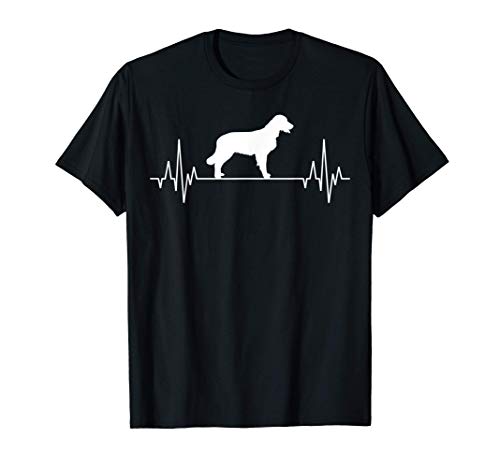 Latido del Corazón Gracioso Münsterländer Pequeño Perro Camiseta