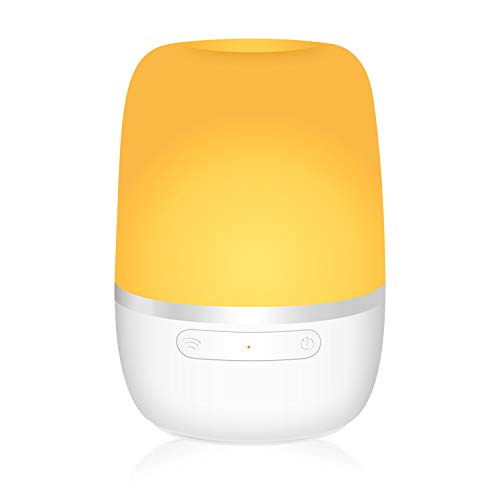 Luz Nocturna Infantil Meross, Lámpara LED para Niños, Multicolor, Luz Nocturna, Regalo para Bebé, Niños. Compatible con Alexa, Google Assistant y SmartThings.