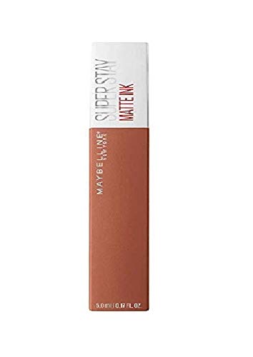 Maybelline New York Superstay Matte Ink, Pintalabios Mate de Larga Duración, Tono 75 Fighter