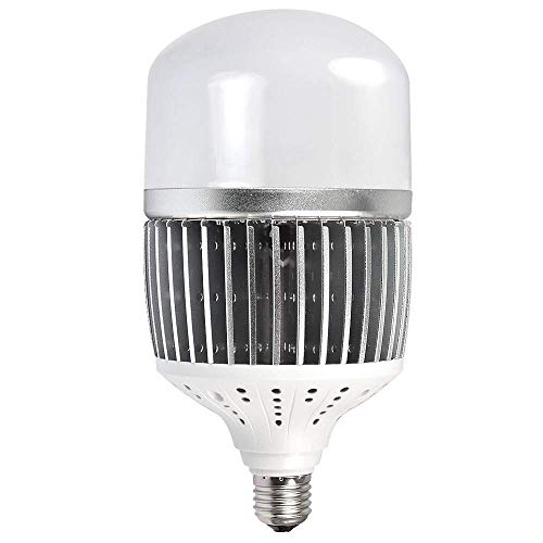 MENGS - Bombillas LED E27 50 W Industrial Globe Luz Blanco Neutro 4000K, 6500 lm, AC 85-265 V, Equivalente a bombilla halógena 400W lámpara LED