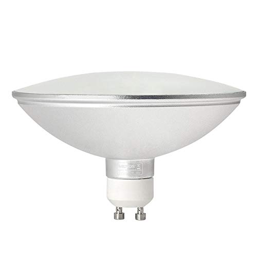 MENGS Foco Lámpara LED GU10 AR111 12W, Equivalente 95W Halógena Blanca Cálida 3000K, AC 85-265V, Luz LED