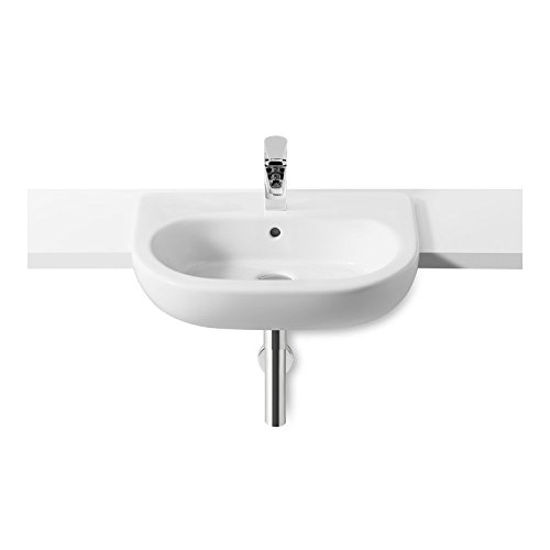 Roca A32724S000 - Lavabo Sem.N-Meridian 550 C-A Blanco Aparato - Series Porcelana Sanitaria - Serie N-Meridian