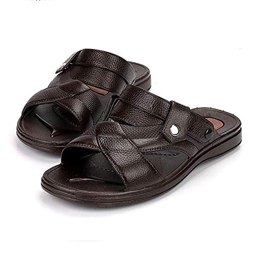 Sandalias para hombre, sandalias respirables antideslizantes impermeables de los zapatos casuales del verano