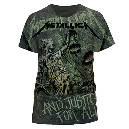 T-Shirt (X) Justice Neon All-Over (Unisex)