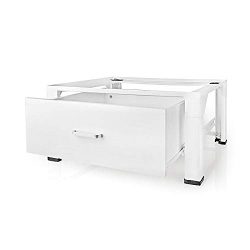 TronicXL Soporte para secadora con cajón compatible con Miele Whirlpool Bauknecht AEG Siemens Bosch Samsung