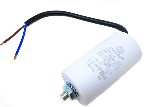 20 µF Condensador con cable, 450 V