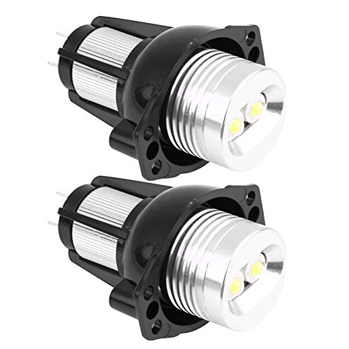 2pcs 12W Angel Eyes Faros LED Halo Ring Marker Light Luces antiniebla para automóviles para E90 E91 05-08 Lámparas automáticas