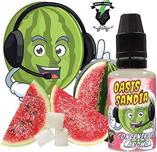 Aroma Concentrado OASIS SANDIA | 30ML | ElecVap | Sin Nicotina: 0MG | E-Liquido para Cigarrillos Electronicos - E Liquidos para Vaper